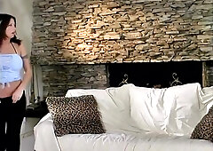 Sexy teen getting her tight fuck holes plowed