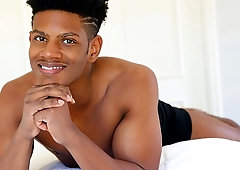 Athletic hottie Pax Meyers jerking his BBC