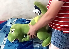 Green dinosaur t-rex Fun#29