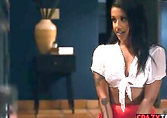 Large ass Nina White drank large weenie in a cage and enjoyed hardcore snatch banging with mother I'd like to fuck and her large schlong spouse