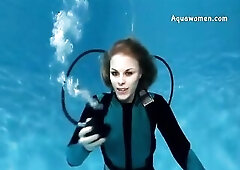 See Scuba instructor on now! - Scuba, Neoprene, Underwater Porn