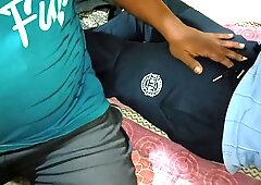 Very first time I took my homie's cock in my throat