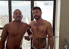 LetThemWatch - Big Black Cock Fucks Tight Hole Hole Bareback