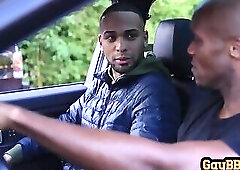 BBC dirty stud penetrates black gay in ass in missionary