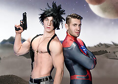 Energized men get steamy fucking in glorious kinks