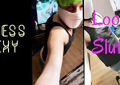 Sissy doxy cd crossdresser femboy omneve solo boy anal sextoy play yielding trans transsexual ladyboy