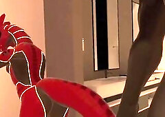 Juno Plays Anthro Heat in VR Part two