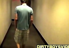 Bottom twinkie got his ass plowed by a monster cock hard