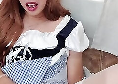 Sissy Slut Bess squirting a massive load