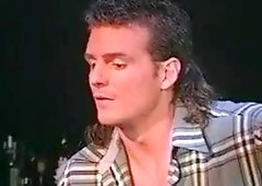 Dirty man fucks ass in gay bar