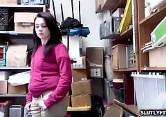 Officer Doggystyle Fuck Athena Raynes Pussy