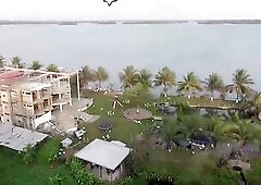 Sex time with the large butt black neighbor