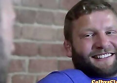 Buff straight hunk banging tight asshole