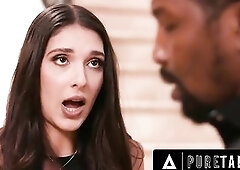 PURE TABOO Grieving Stud Shocked As Headmistress Aria Sloane Presents Herself & Craves To Attend Funeral