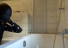 Ring Gag Mouth Nail Instructing by latexslavecgn