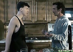 Greg McKeon barebacks college boy Troye Jacobs