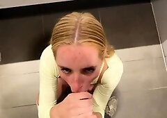 Madison Moores Sneaky Restroom Sex Tape