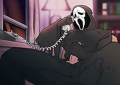 Ghostface Jacking Off