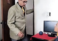 My Boss Drilled My Constricted Little Booty