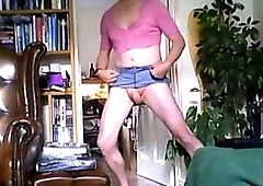 Exposed sissy drew reveals secret tuck