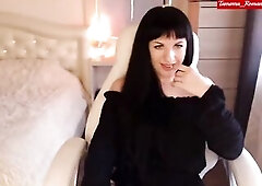 M'Lady aka Jessy Hot Chat Disrobe Clitoris Fondles Snatch Vibes Butt Wigglin' 04-04-2020