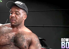 Hot Hunk Caught Jerking Off By Security Gets Fucked Hard