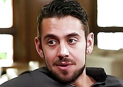 Dante Colle kisses sexy transgender Kai Lani passionately