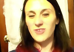 cracking in her new underpants with her farts