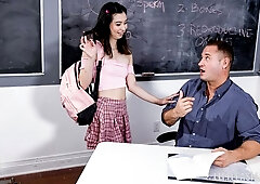 Superb Amber Angel at oral action