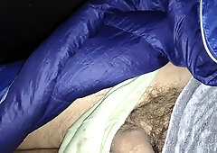 Close-up draining off my giant meatpipe