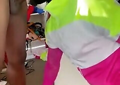 Chocolate goddess creampies sissy after pounding