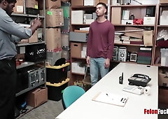 SIZZLING Teddy Screws Black Cop Massice Black Hard-On -ASSFUCKER