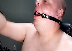 Deepthroat 18 Inch Toy With Mouth Gag Ring