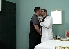 Latin doctors cum rimming sucking and fucking
