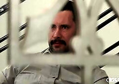 Nicole Aria is ready for playtime! This babe is dolled up in purple, showing off that jeweled buttplug between her bouncy booty cheeks! Looking so gla