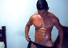 sizzling boy on cam dance and jerk off