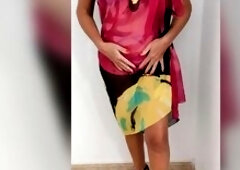 See my wife disrobe and show of her hot body just for u
