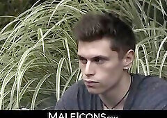 Shy gay beauty's secret anal play on a date with big cock and intense passion