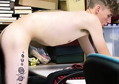 Thief Penetrated By Cop- Split Screen- GAY VIDEO