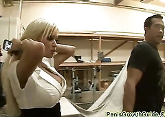 Big tits Nikita squirts on big cock