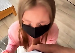 Amateur step sibling dicked down by trampy sis with an