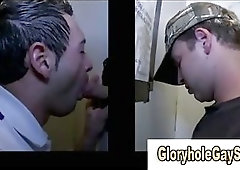 Cock sucking gay cumshot