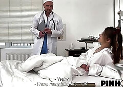 PINHOLE XXX. I tempted my doctor and filmed our sex