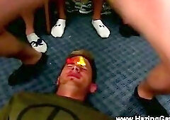 Teens humiliated for frat test