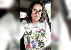 Exhibitionist Mother I'd Like To Fuck at Drive Thru Uses Remote Control Toys and Cums Multiple Times in Public with Lovense Lush