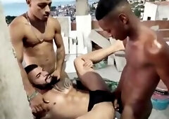 gangbanged at unfinished rooftop