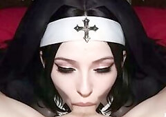 Prayers at Dawn, Sin After Darksome: The Large-Titted Nun Who Broke Her Vows[Ai]