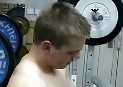 Ernest And Shane Work Out Each Other At The Gym.