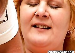Several people have watched the old wench getting bald in her garden and then enjoying a hard wang. By the way, this granny got her snatch hairless fo