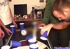 College student facialized during hazing game